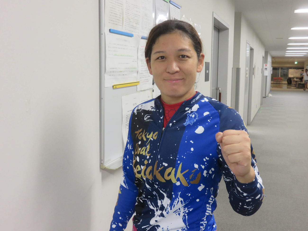 地元で気合増し増しの中村由香里が躍動する
