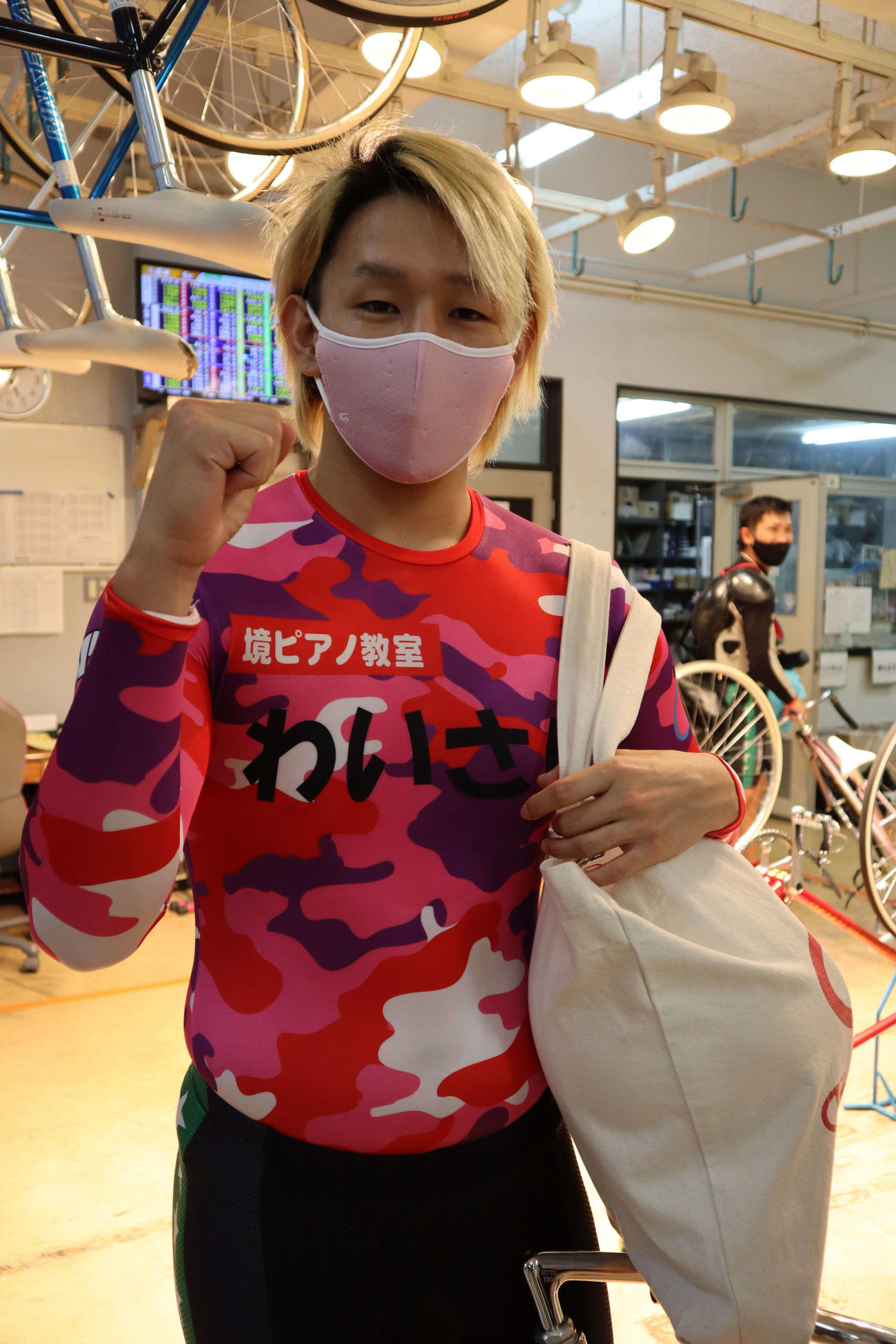 A級決勝の宮崎大空は打倒、上杉嘉槻と意気込む（撮影・音無剛）