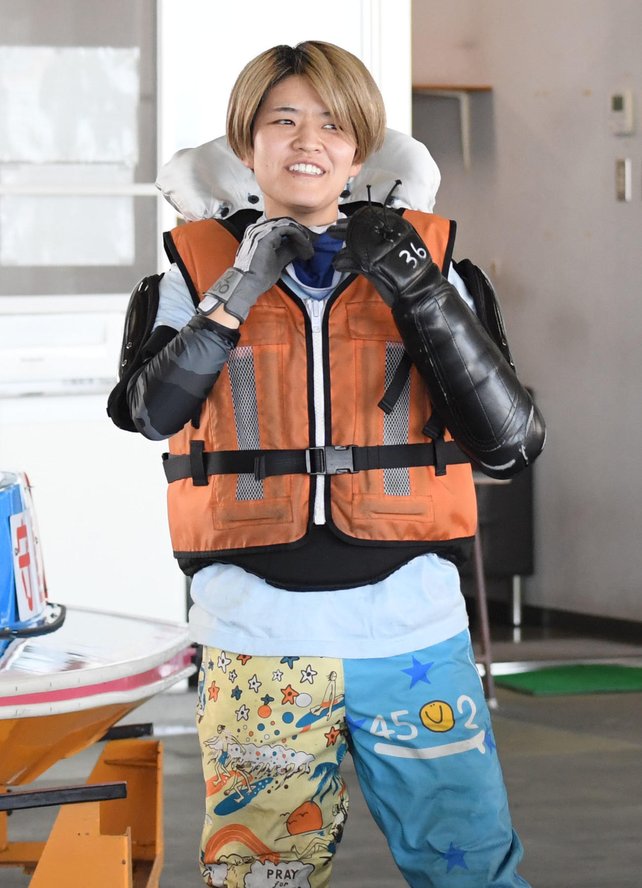 G1びわこ大賞　遠藤エミ（撮影・滝沢美穂子）