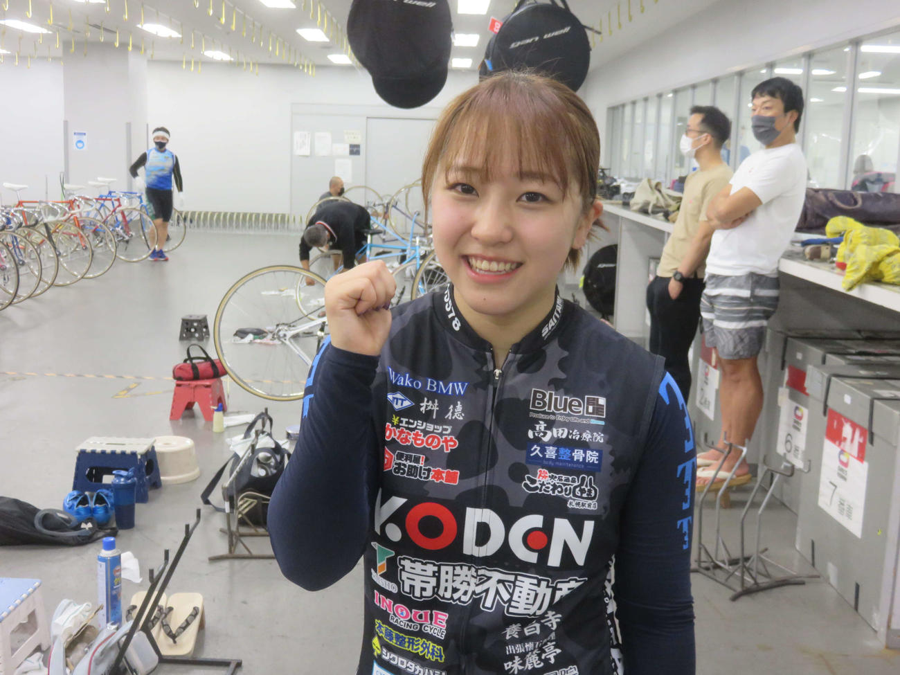 120期一番乗りの優勝を狙う飯田風音