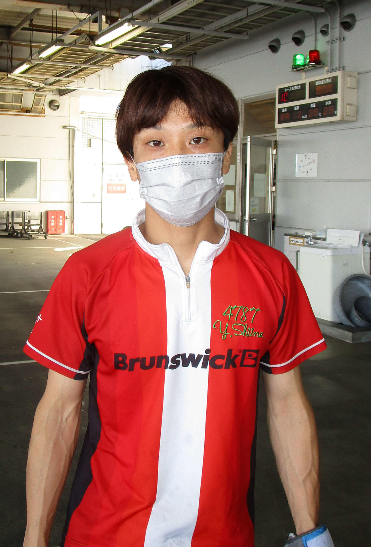 優勝戦6枠からG1初優勝を狙う椎名豊（撮影・安井雅彦）