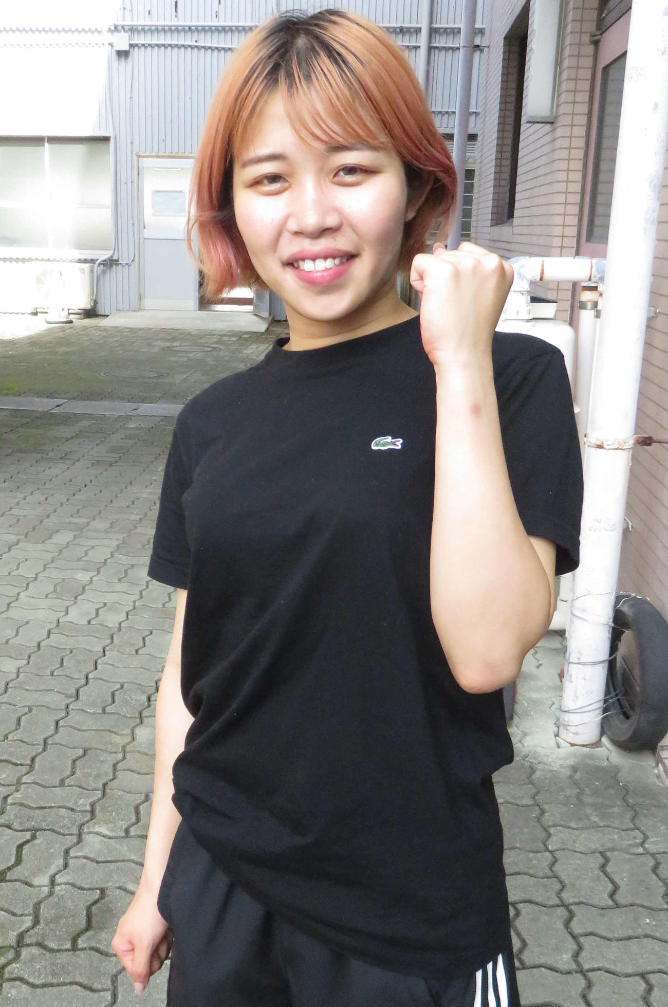 予2・6Rを快勝して勢いづく川嶋百香（撮影・野島成浩）