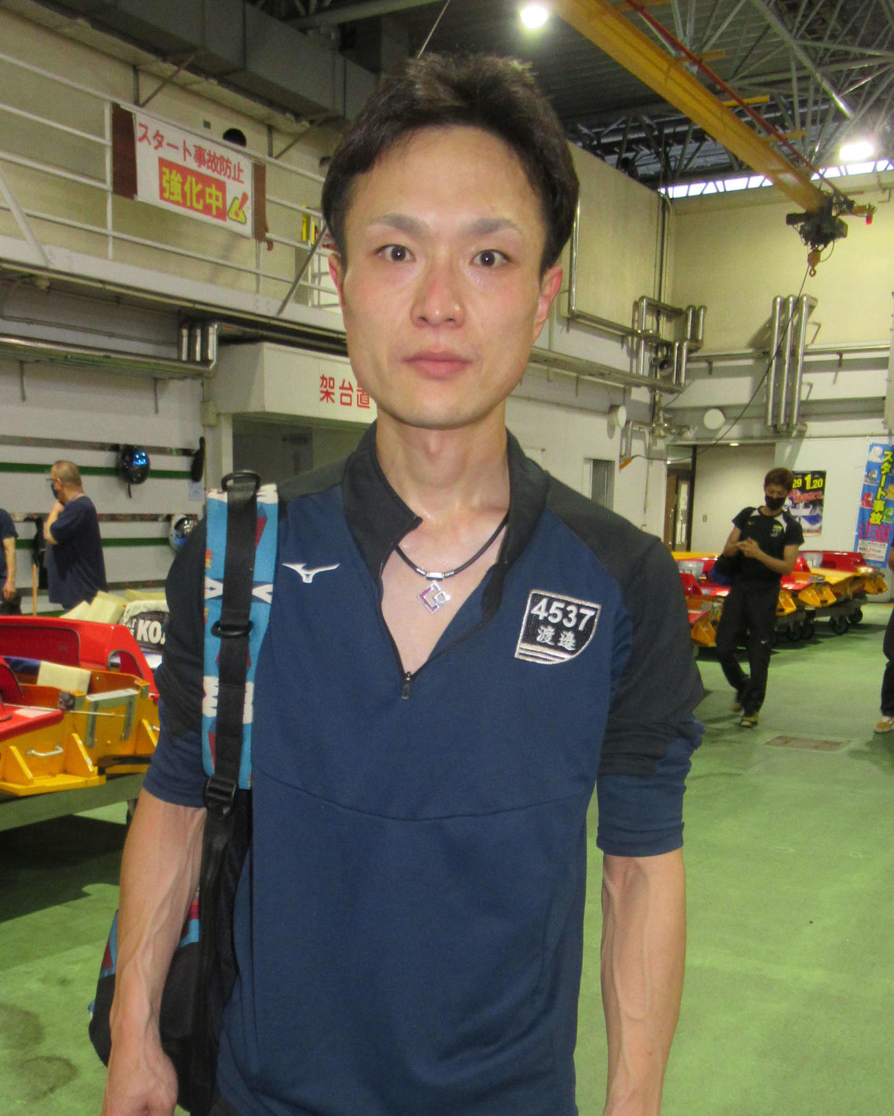 準優10R、地元の渡辺和将が36号機のパワーを味方に優出を狙う（撮影・奈島宏樹）