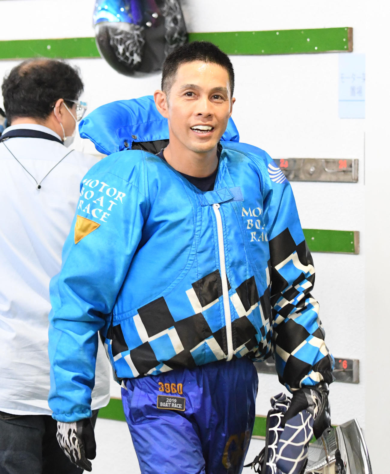 G1児島キングカップ　10R2着の菊地孝平（撮影・滝沢美穂子）