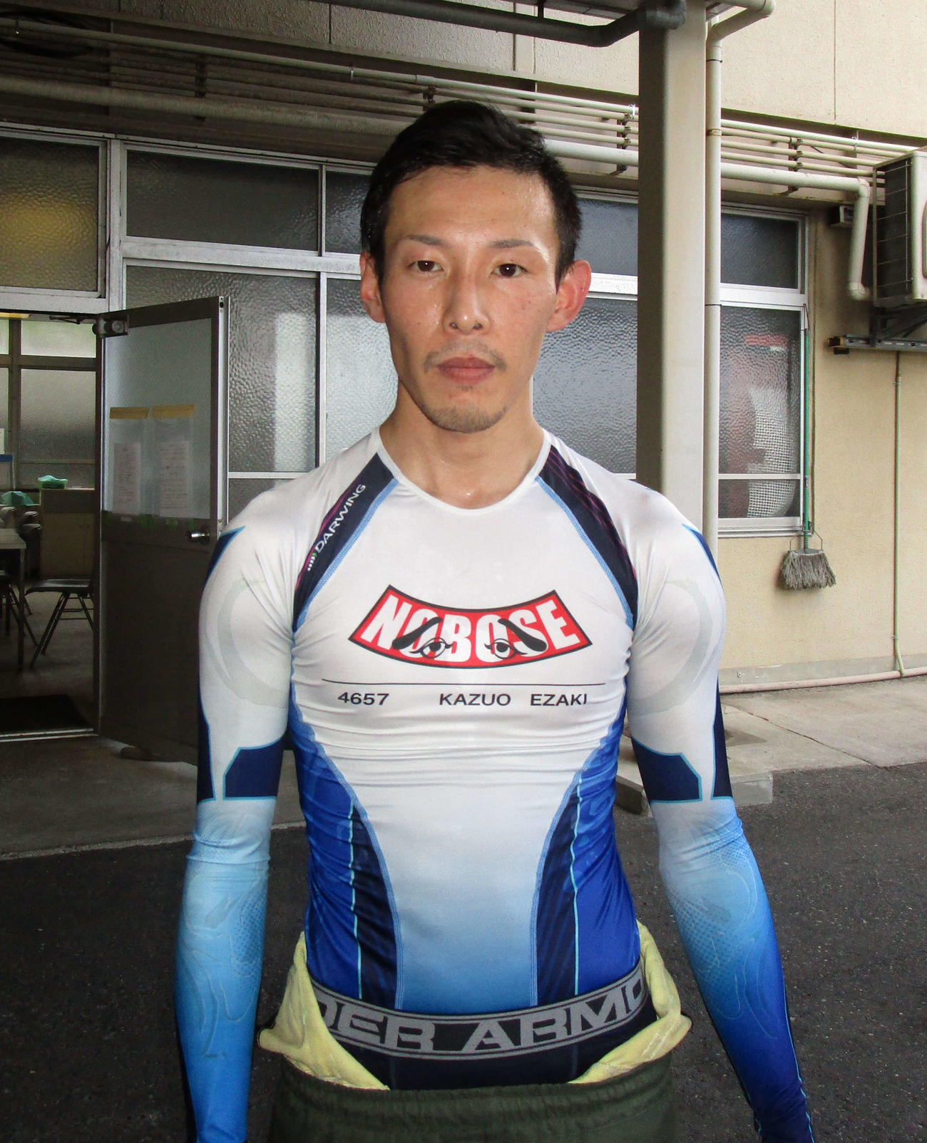 初日9Rを5コースからまくり差した江崎一雄が2日目も白星を重ねる（撮影・安井雅彦）