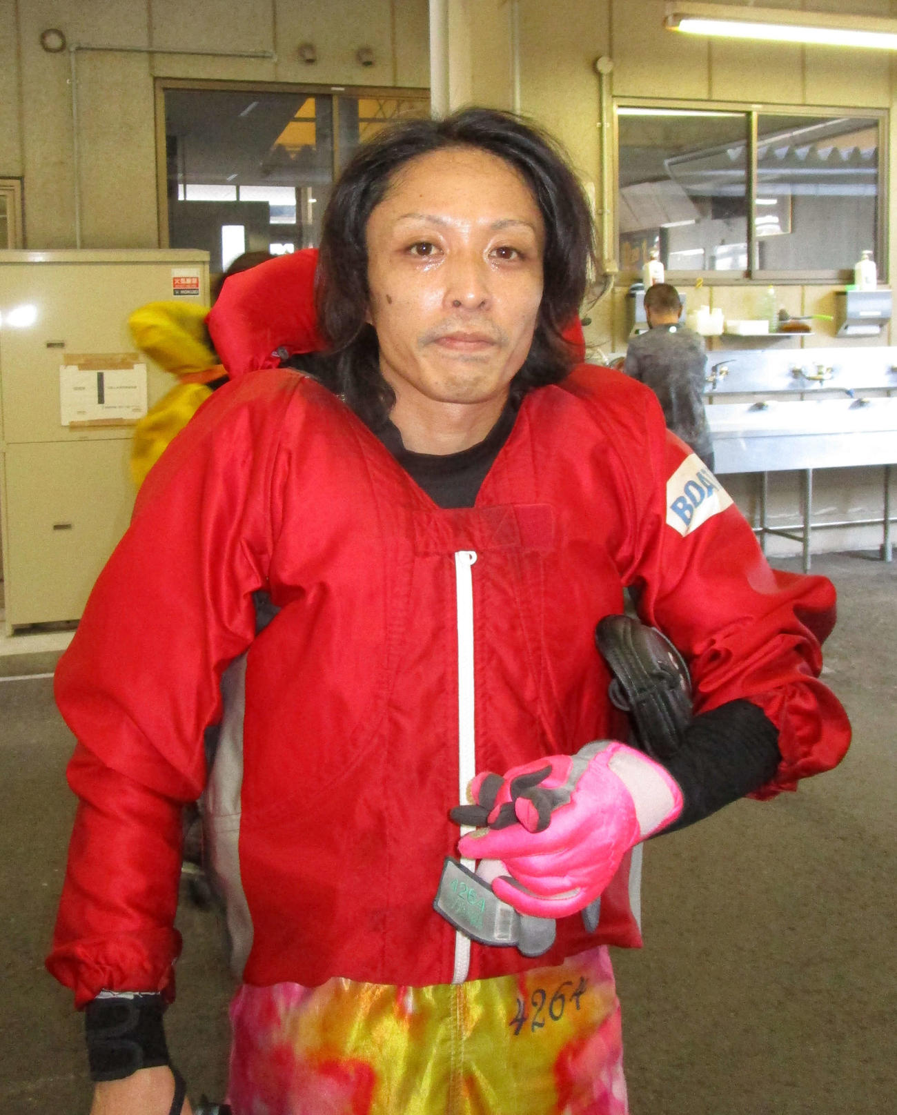 2日目12Rを3コースまくりで制した長尾章平が3日目は連勝を狙う（撮影・安井雅彦）