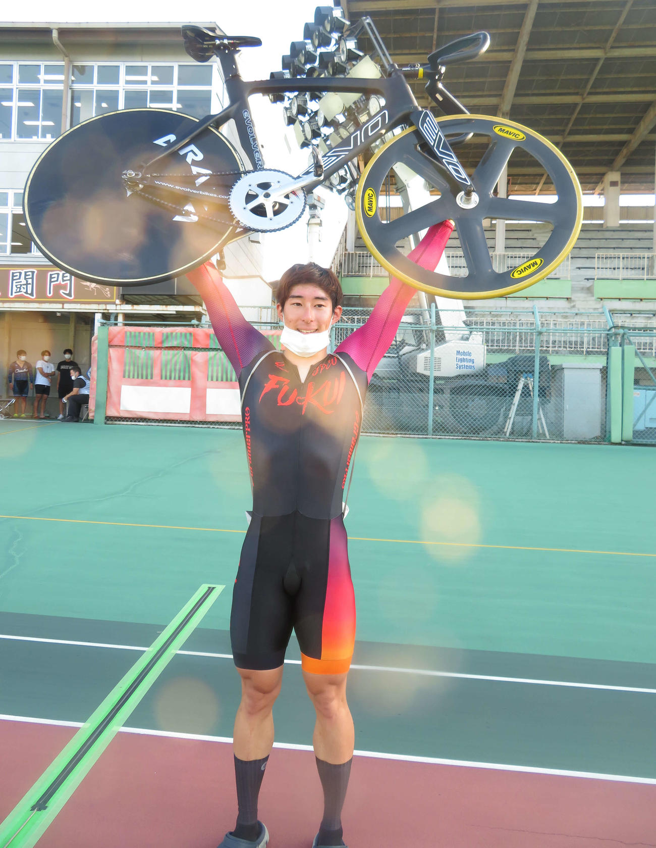 スプリントで初出場初優勝した上杉嘉槻