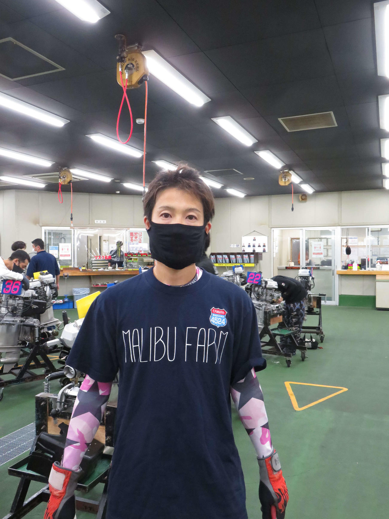今節の最高複勝率機をゲットした深谷知博