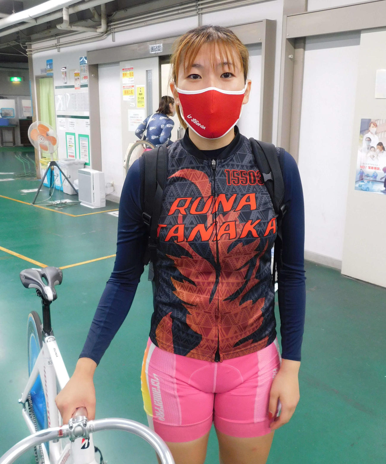 予1・6Rで尾方真生に続いて2着をキープした田中月菜。予2・6Rは太田美穂に照準を絞る