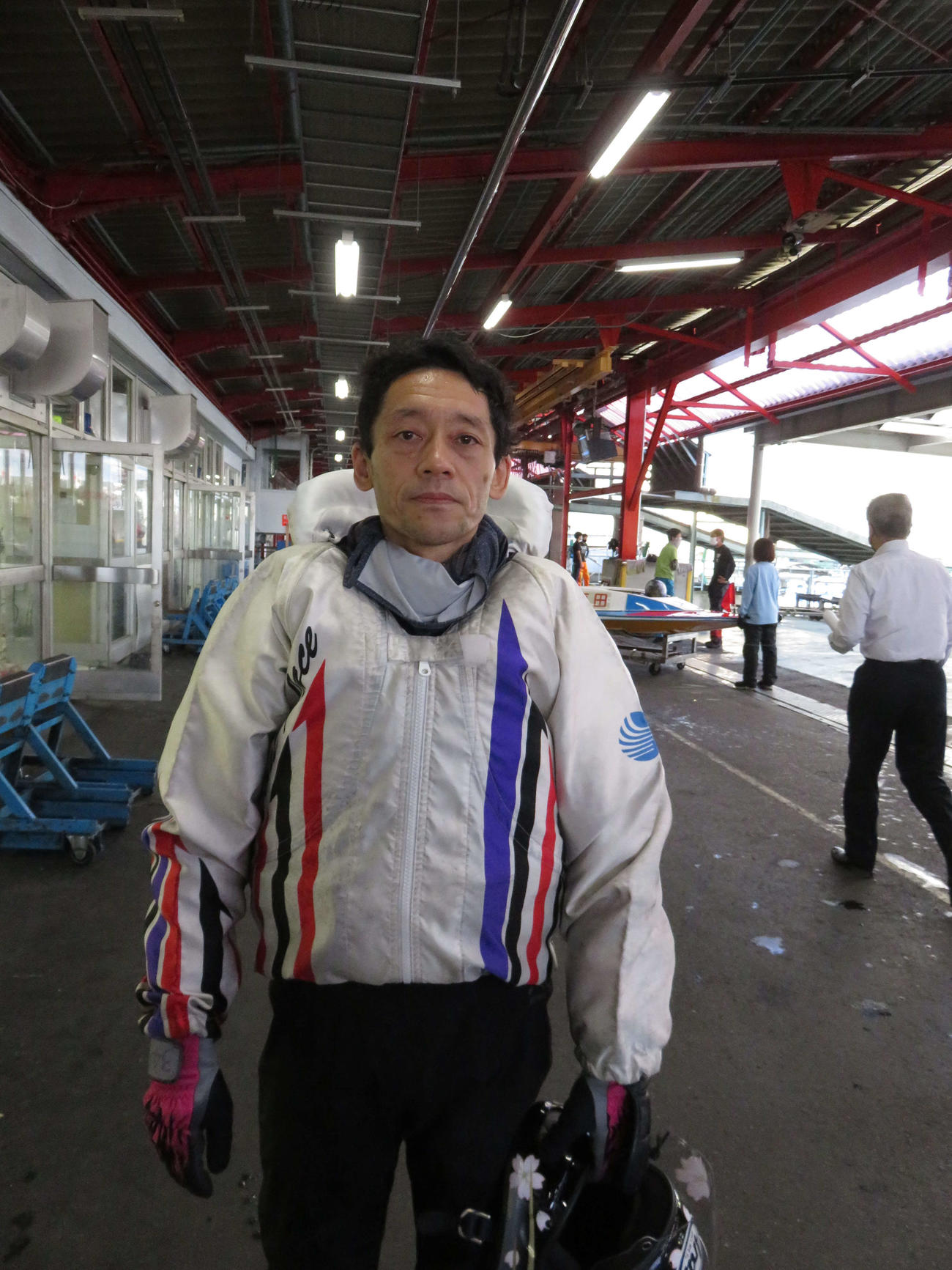今度こそ！　久々Vへ気合の入る金子猛志（撮影・窪寺伸行）