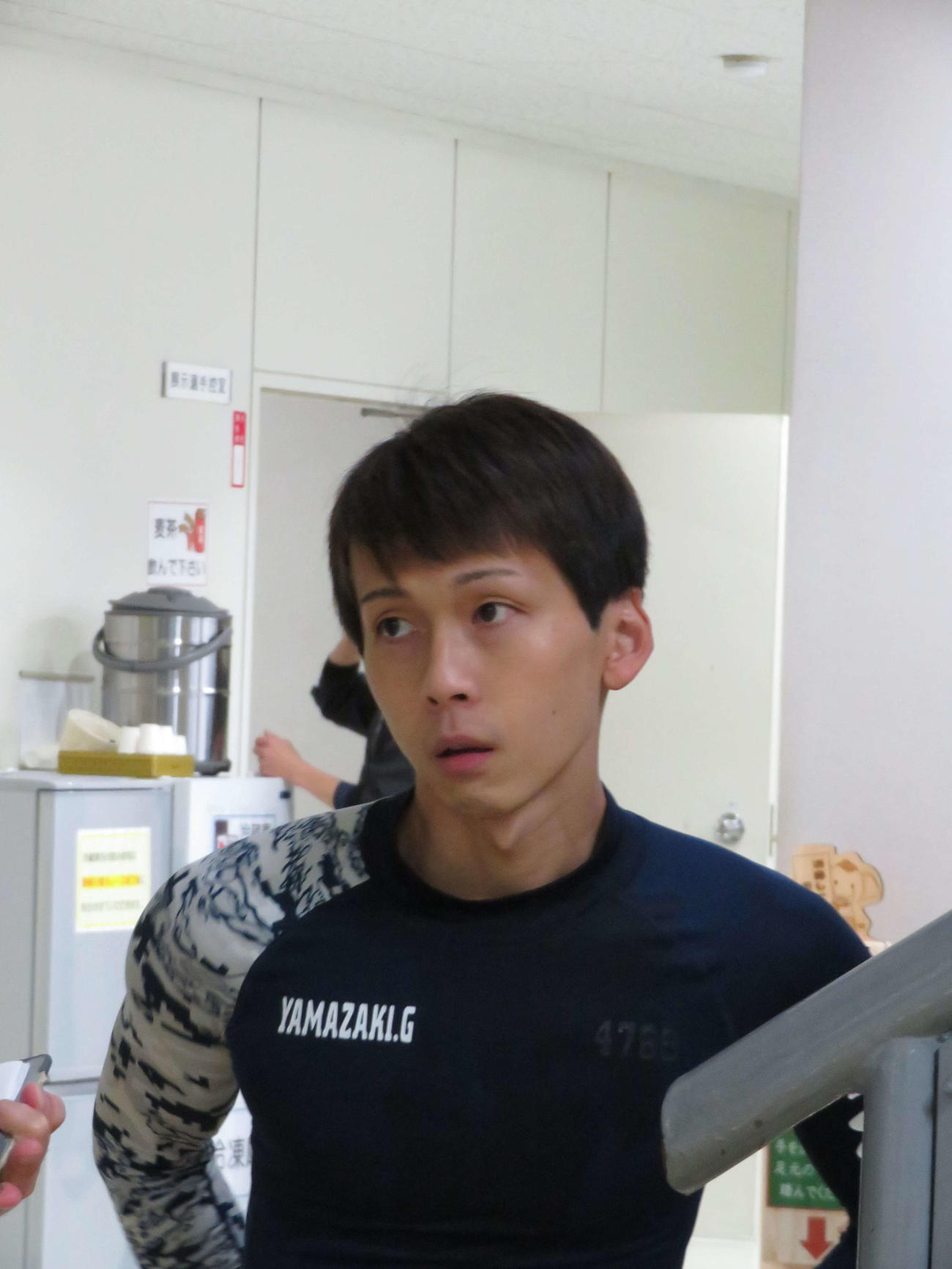機力を上積みして今年8度目の優勝を狙う山崎郡（撮影・湯田坂賢一）