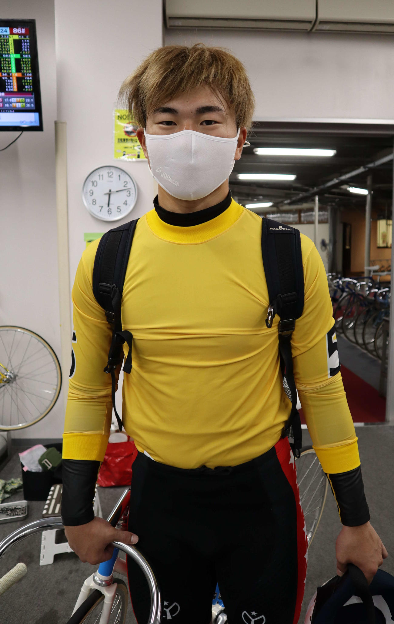 予選初勝利の兼本将太が準決10Rで町田太我に挑む（撮影・音無剛）
