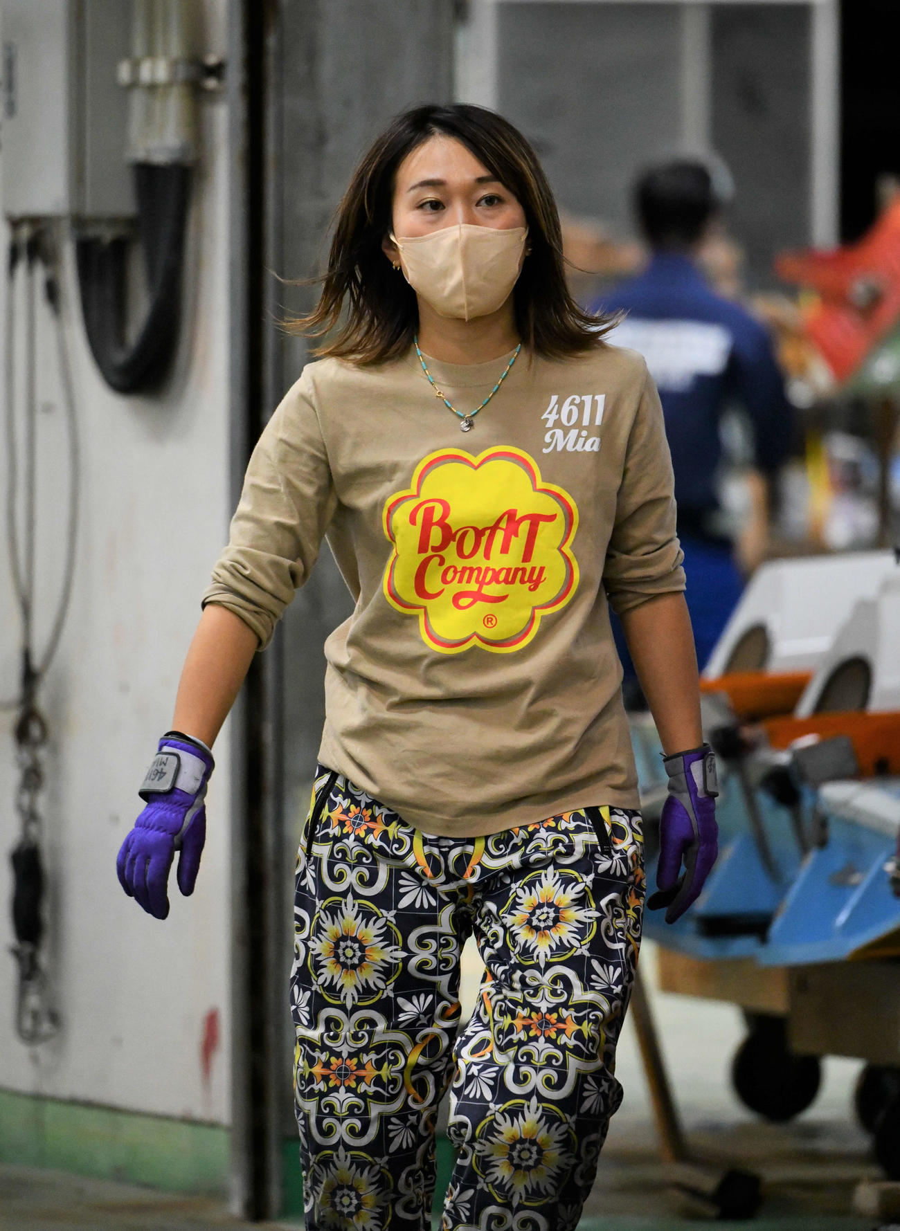 前検から好調ぶりをアピールした今井美亜
