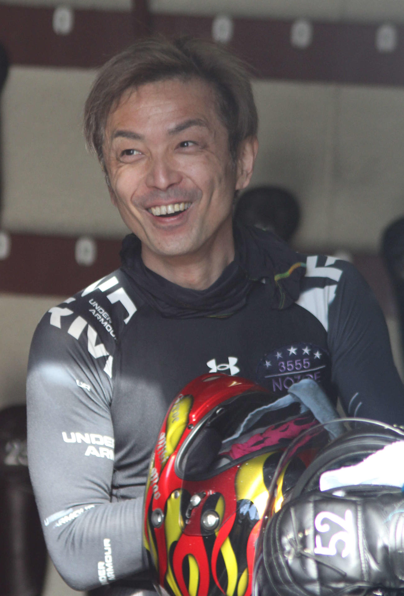 野添貴裕が初日連勝を飾り意気揚々だ（撮影・北條直治）