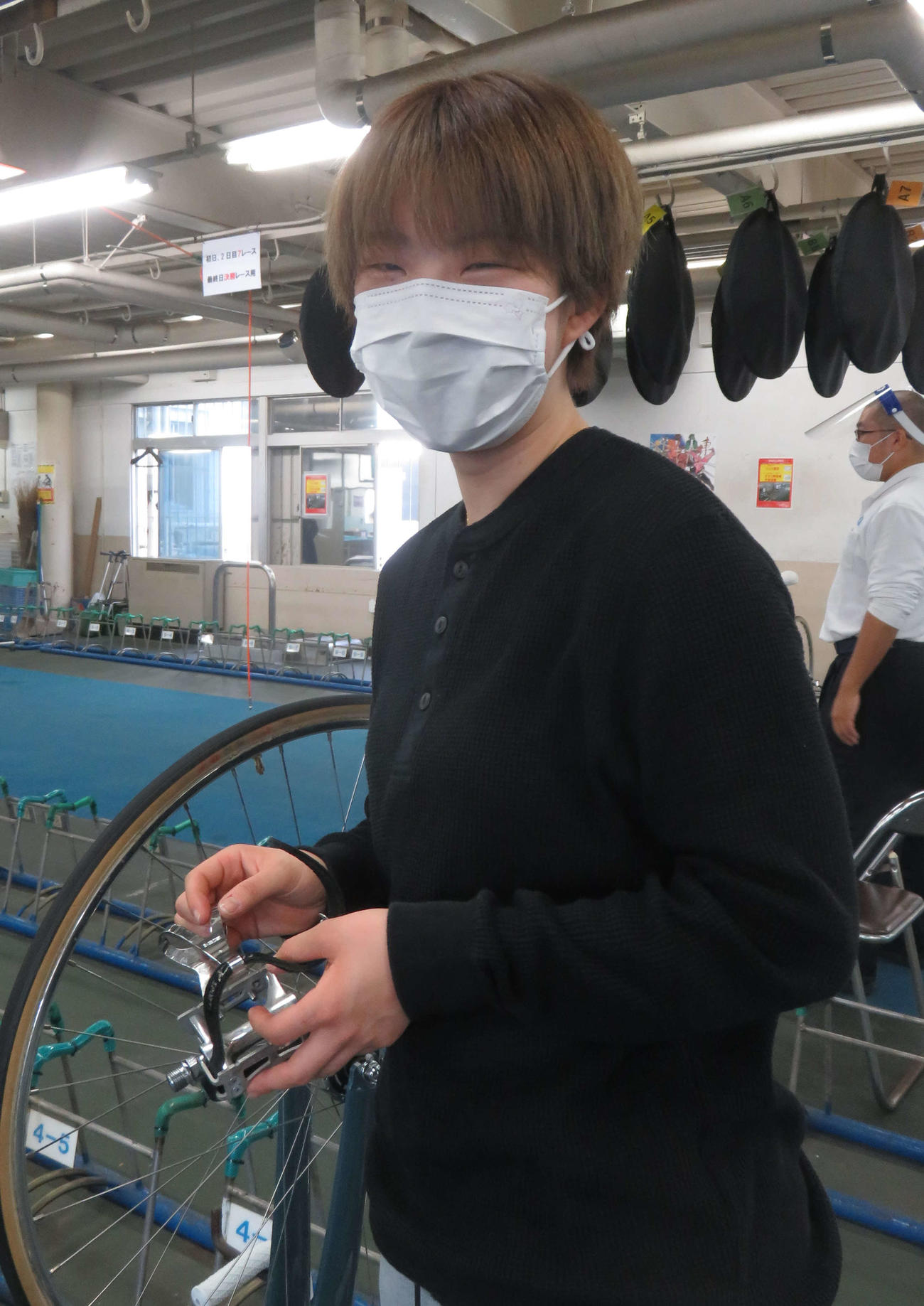 短走路には慣れている菅原ななこが穴を出すか（撮影・栗田文人）