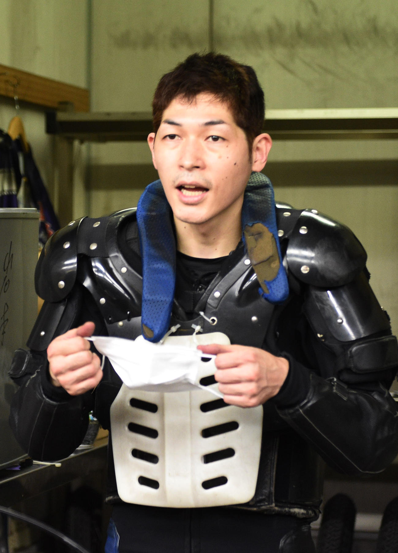 日本選手権2日目2次予選5Rで2着の山田達也（撮影・柴田隆二）