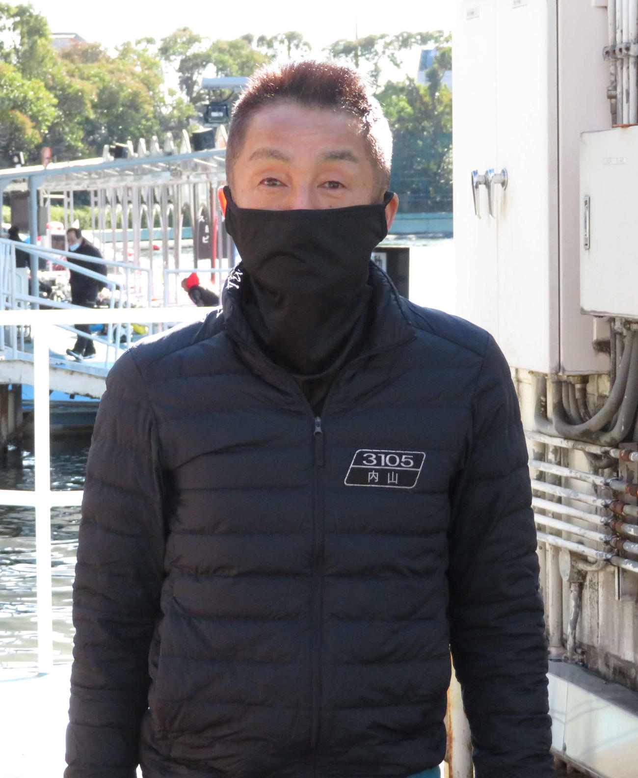 内山文典（2021年1月31日撮影）