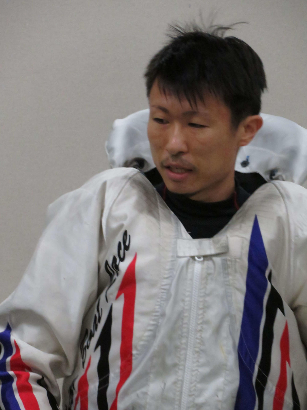 優勝戦1枠をゲットした三浦敬太（撮影・湯田坂賢一）