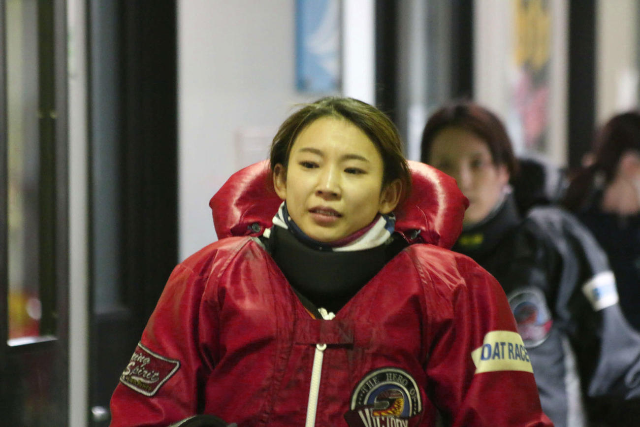 守屋美穂は準優10Ｒで３着に終わり、若松女子戦４節連続Ｖの挑戦が途絶えた