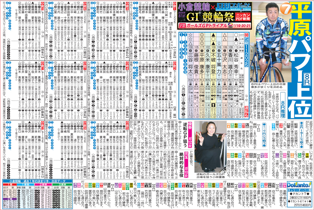 車券作戦に役立つ情報が満載！無料予想紙ニッカンPDF新聞（イメージ）
