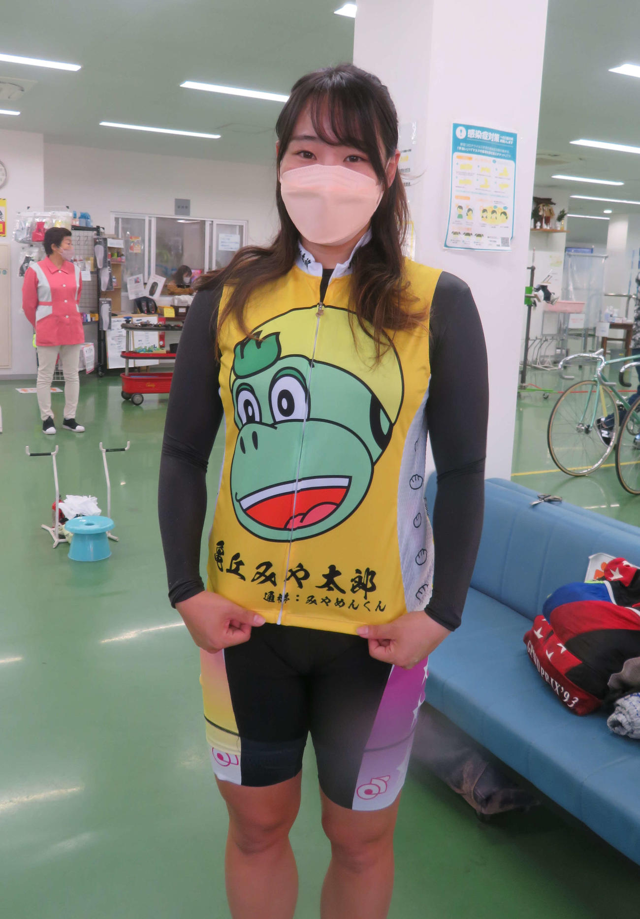 中0日の参戦でも元気いっぱいの高木真備