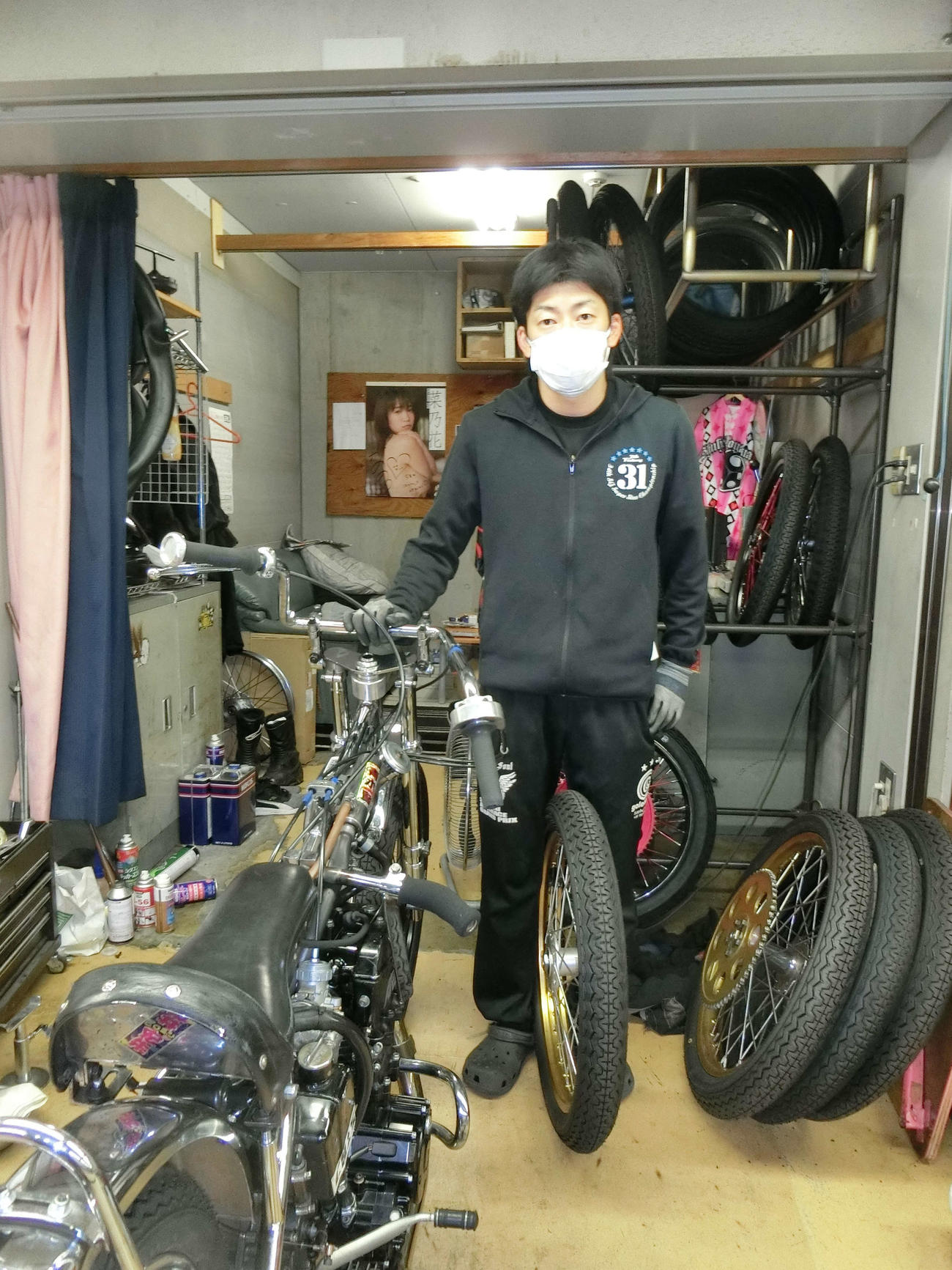 古木賢はヘッド交換で機力を大幅にアップさせた（撮影・海老原実）