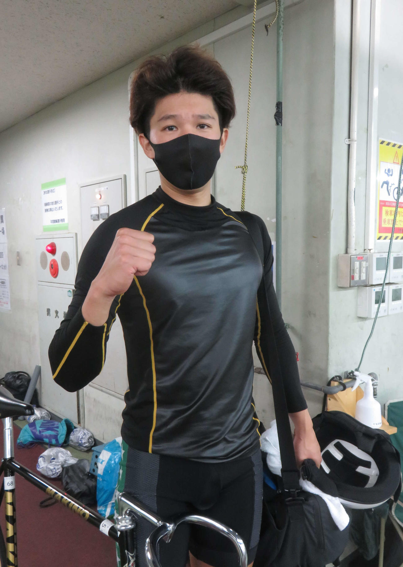 3連続決勝進出に向け、視界良好な長谷部翔（撮影・栗田文人）