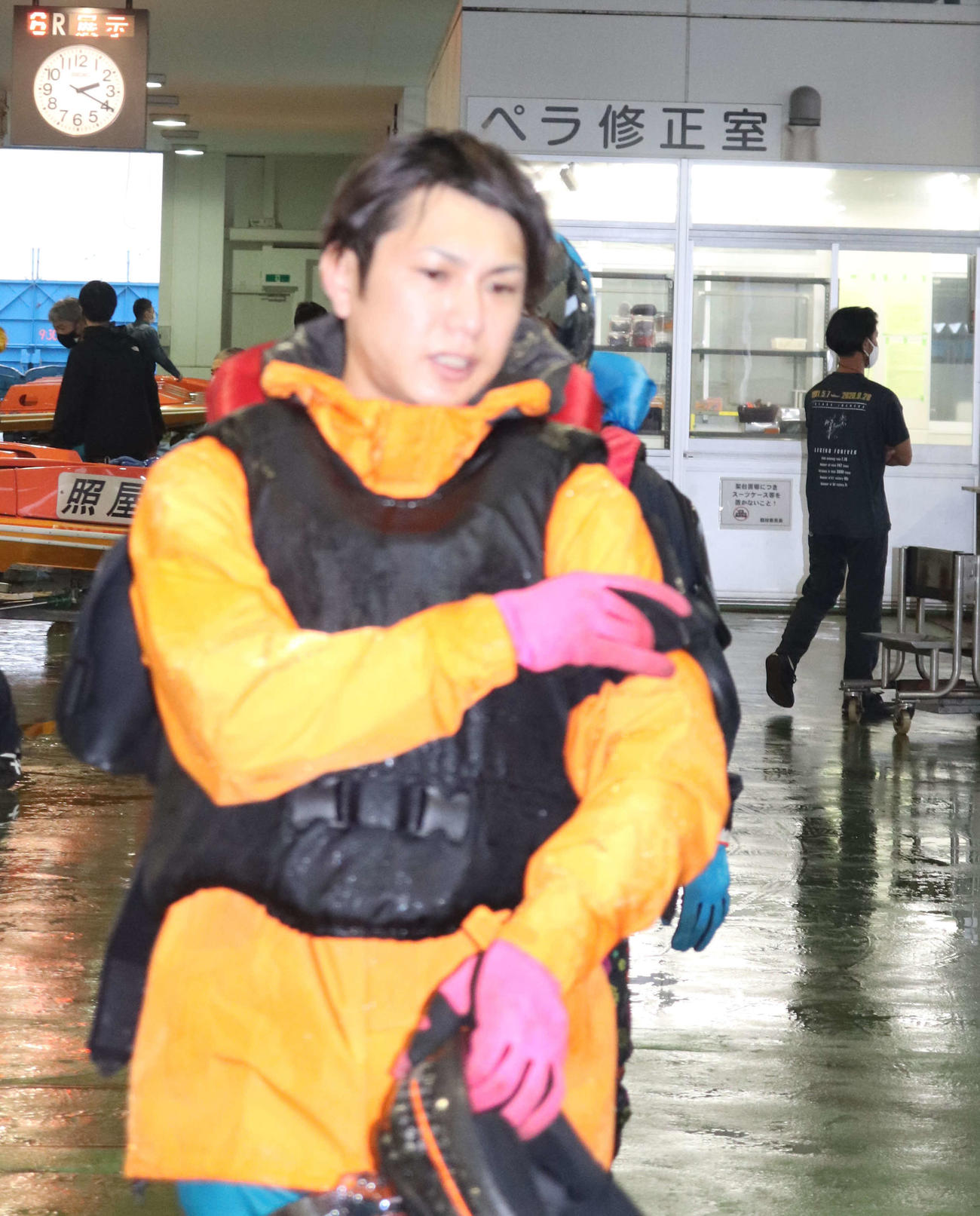 周年Vの48号機を引き意気込む庄司孝輔（撮影・神田成史）