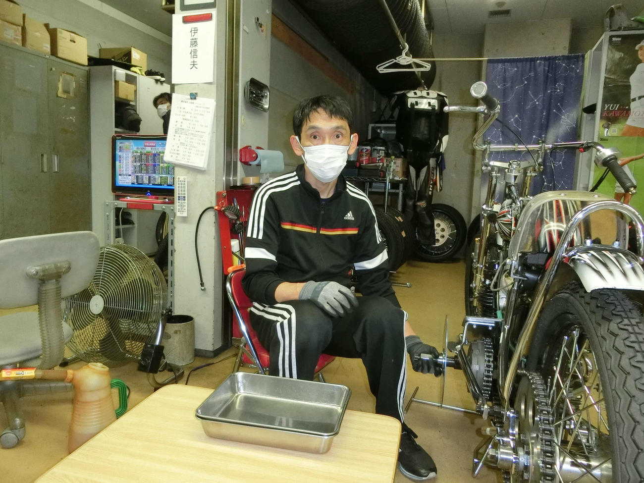 伊藤信夫はスピードを見せつけて好発進する（撮影・海老原実）