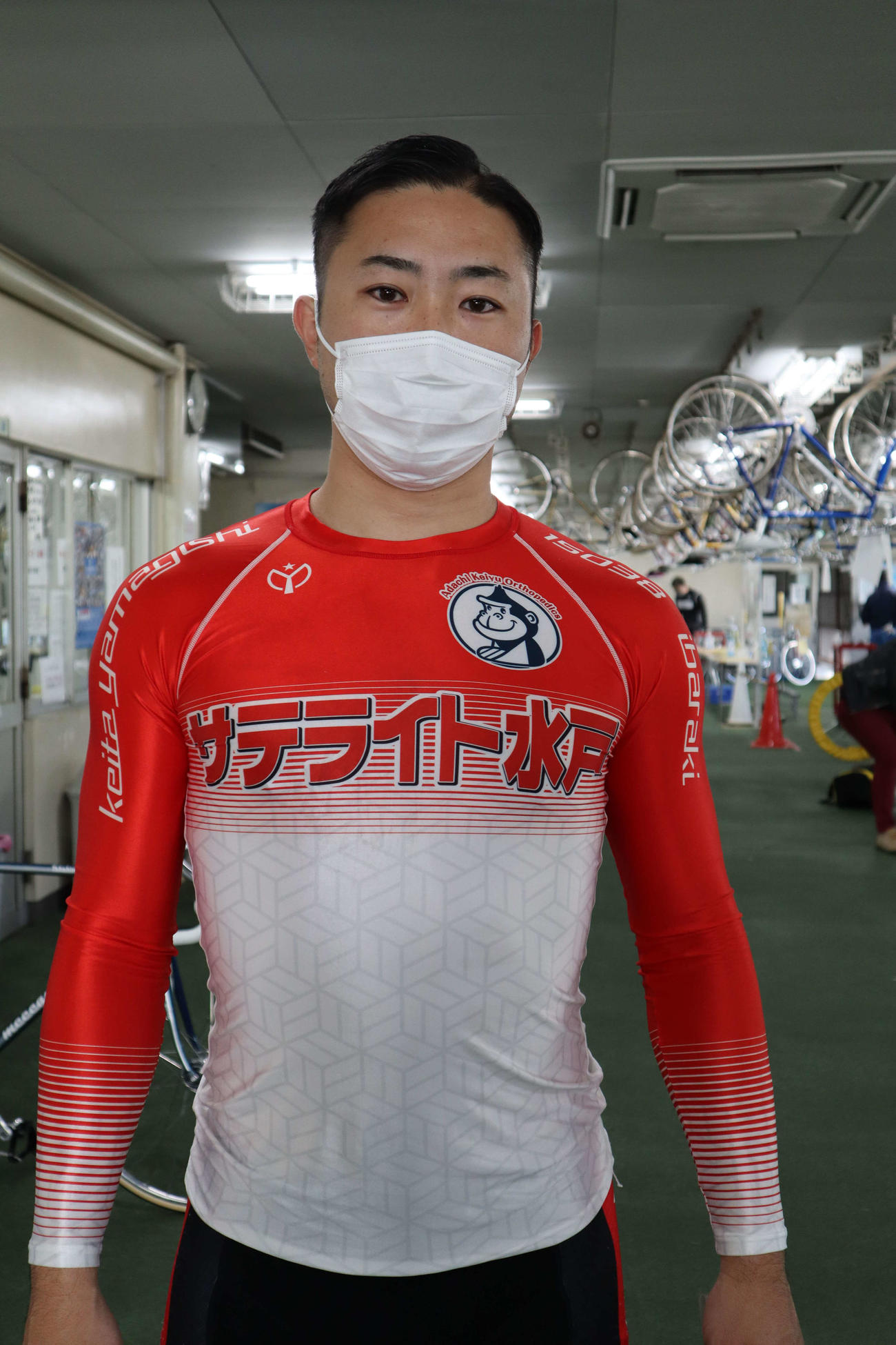 1予・9Rの山岸佳太は競輪祭で活躍した同期に強い刺激を受けた（撮影・音無剛）