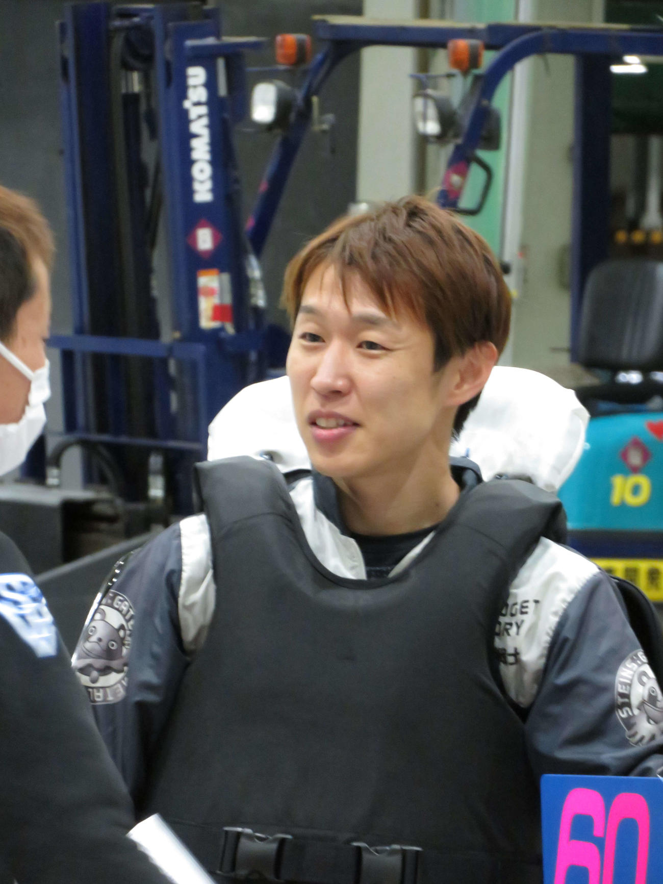 不安要素がなくなった金子賢志（撮影・湯田坂賢一）