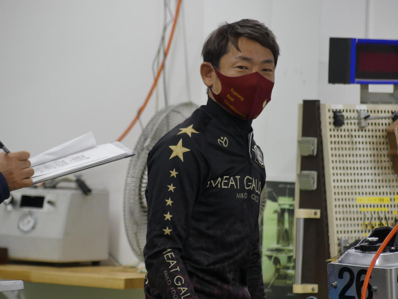 中堅域まで機力を整えた坪井康晴