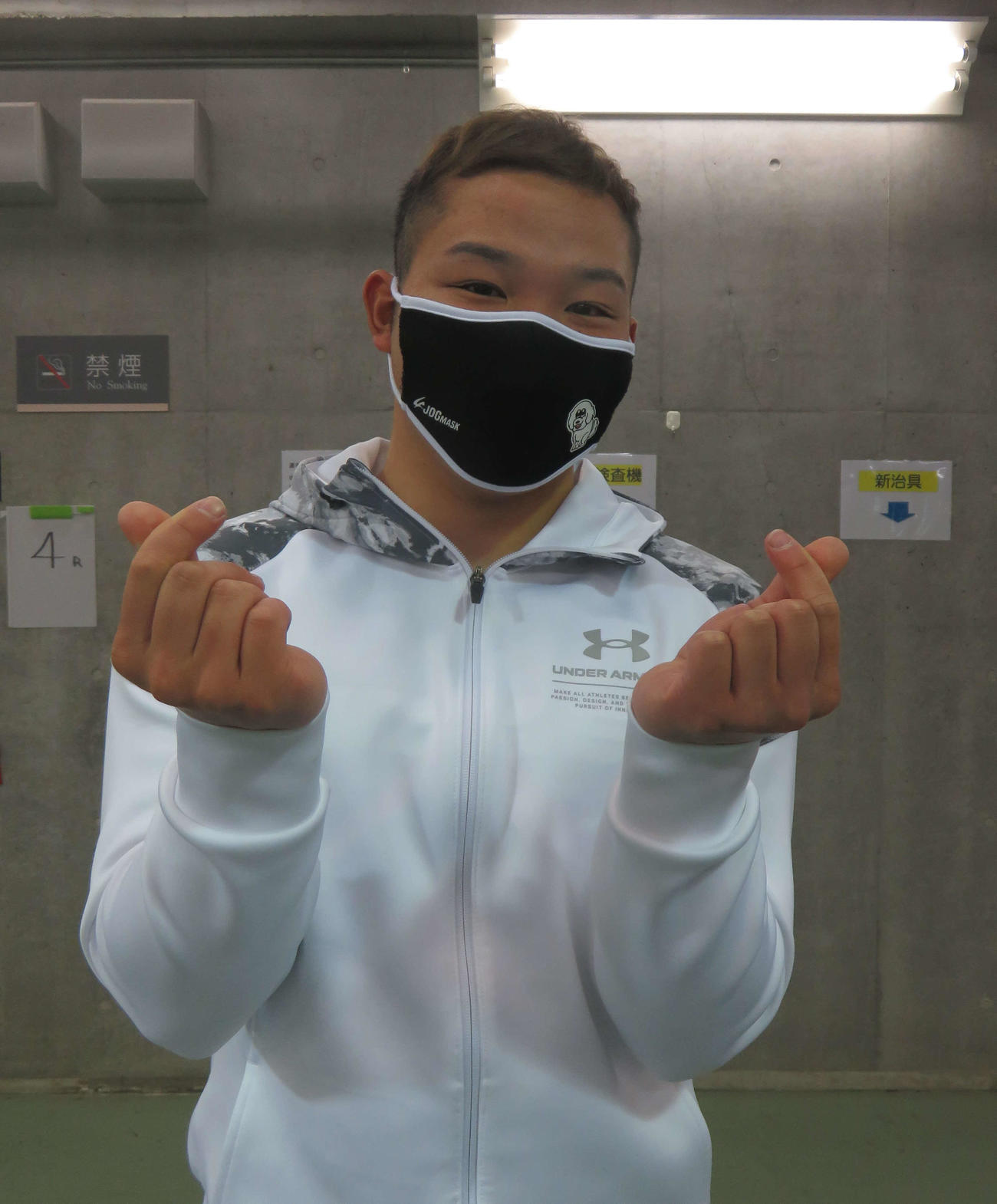 予選メインを任された新人・吉田有希（撮影・栗田文人）
