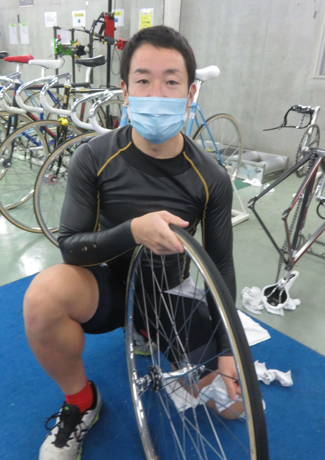 今年初優勝を狙う村田雅一（撮影・栗田文人）