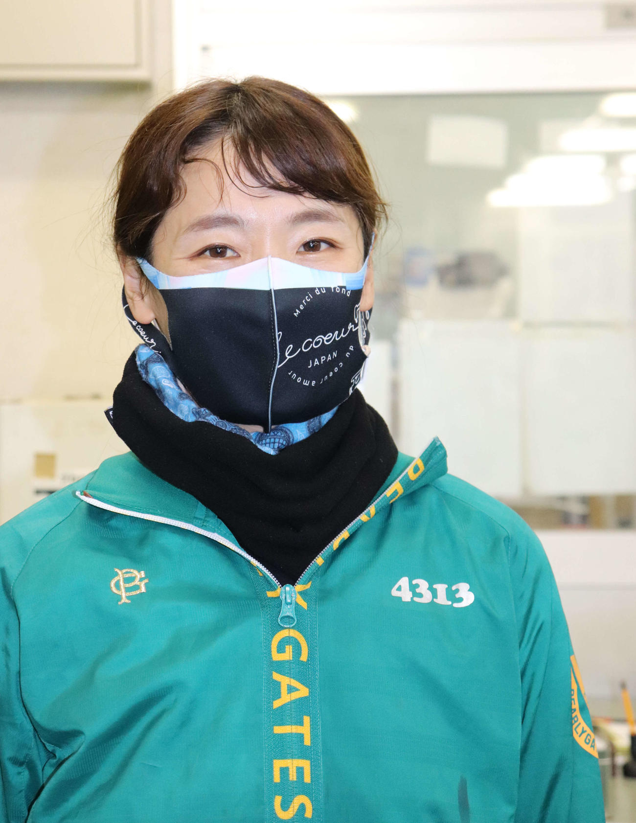 連勝発進を決めて笑顔の西村美智子（撮影・神田成史）