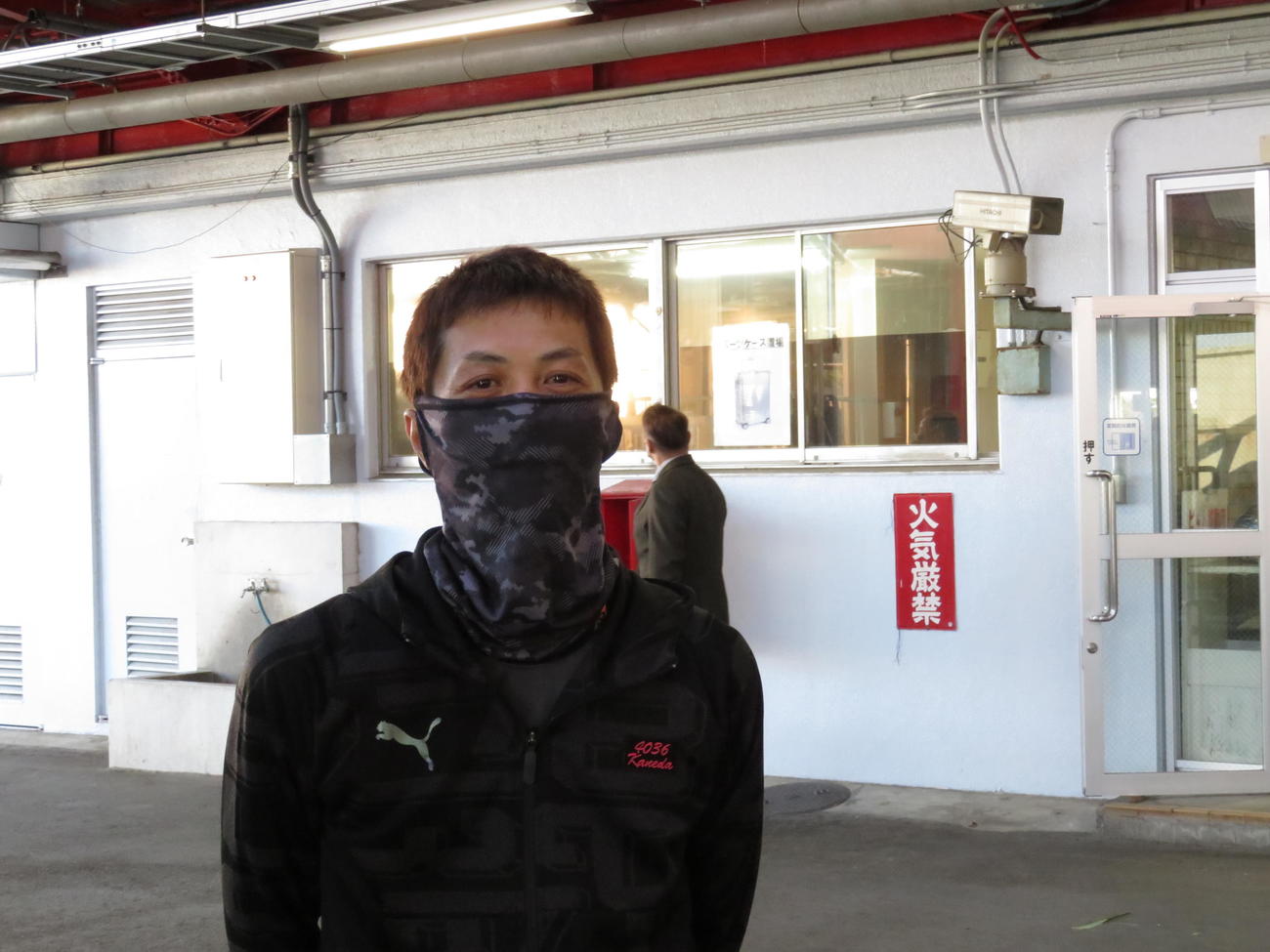 戸田選抜1枠を託された金田諭（撮影・窪寺伸行）