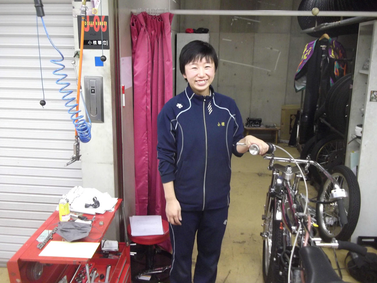 デビュー戦8着ながら潜在能力の高い小椋華恋（撮影・小川将司）