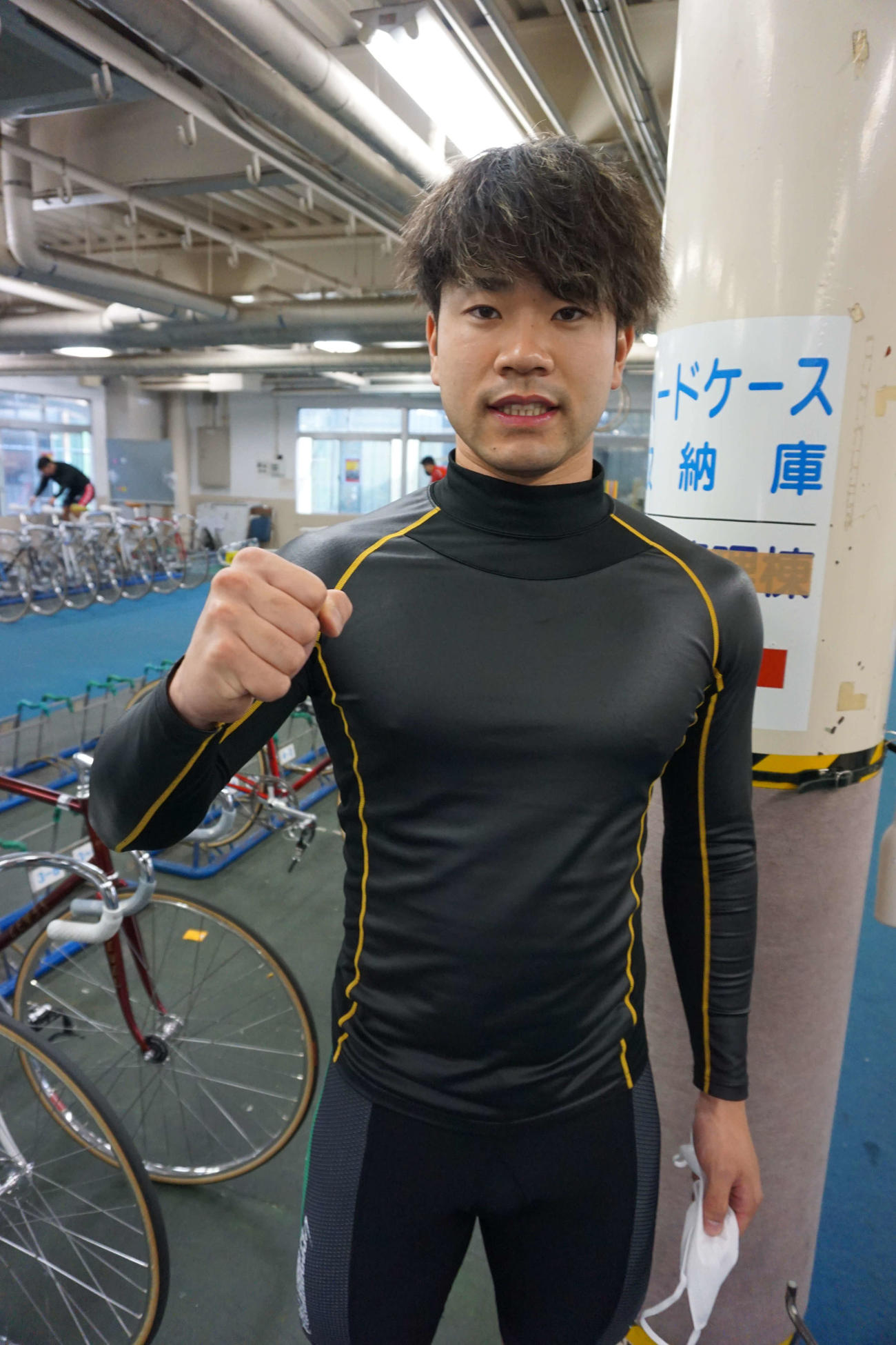 磯島成介がダイナミックな走りを見せる