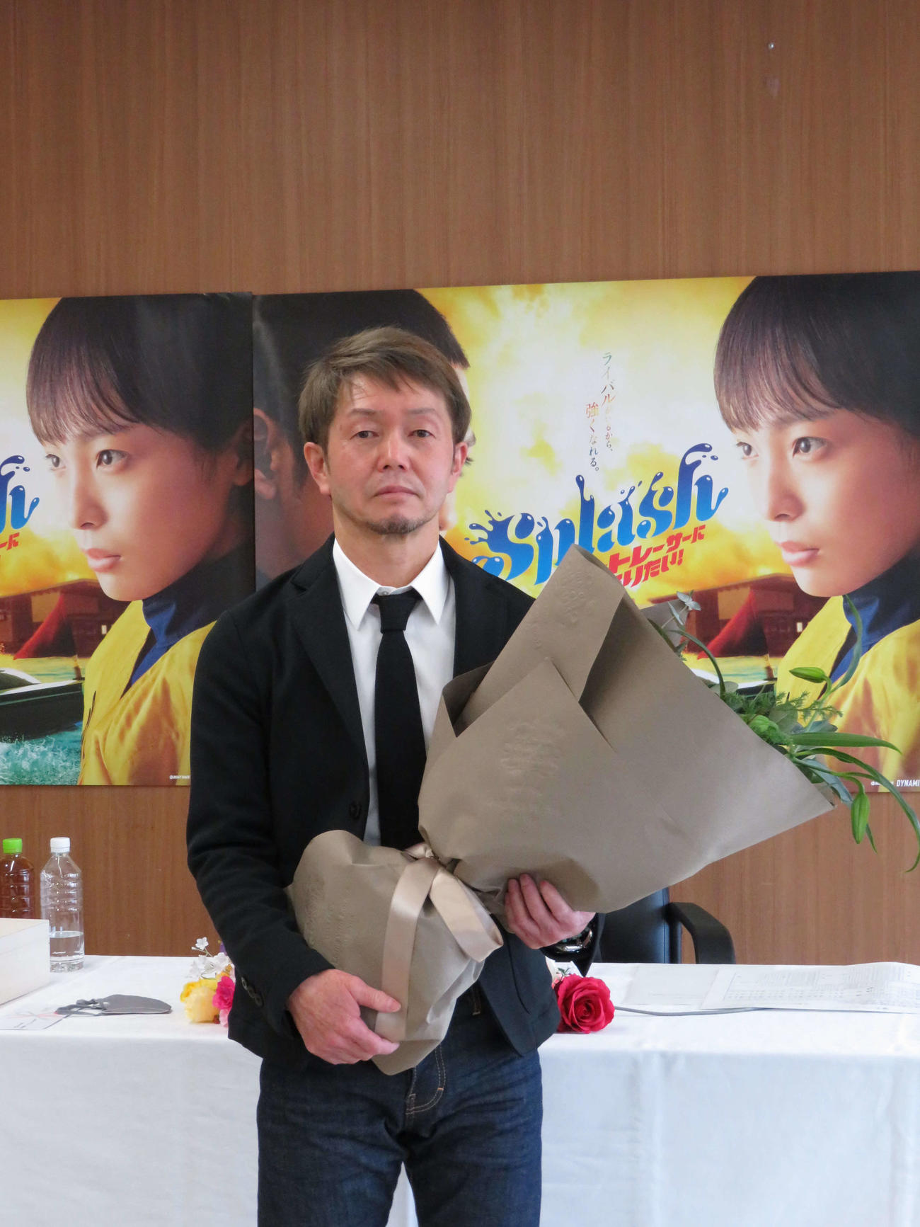 現役引退を表明した熊谷直樹