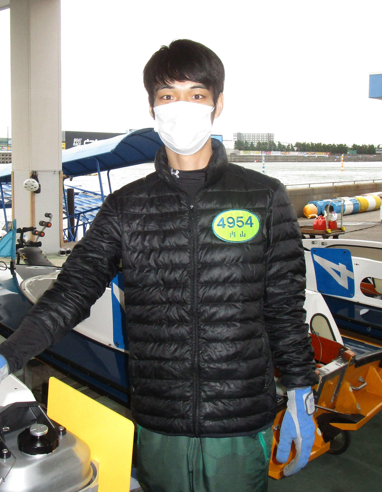内山峻輔は準優進出を逃したが、機力はいい（撮影・安井雅彦）