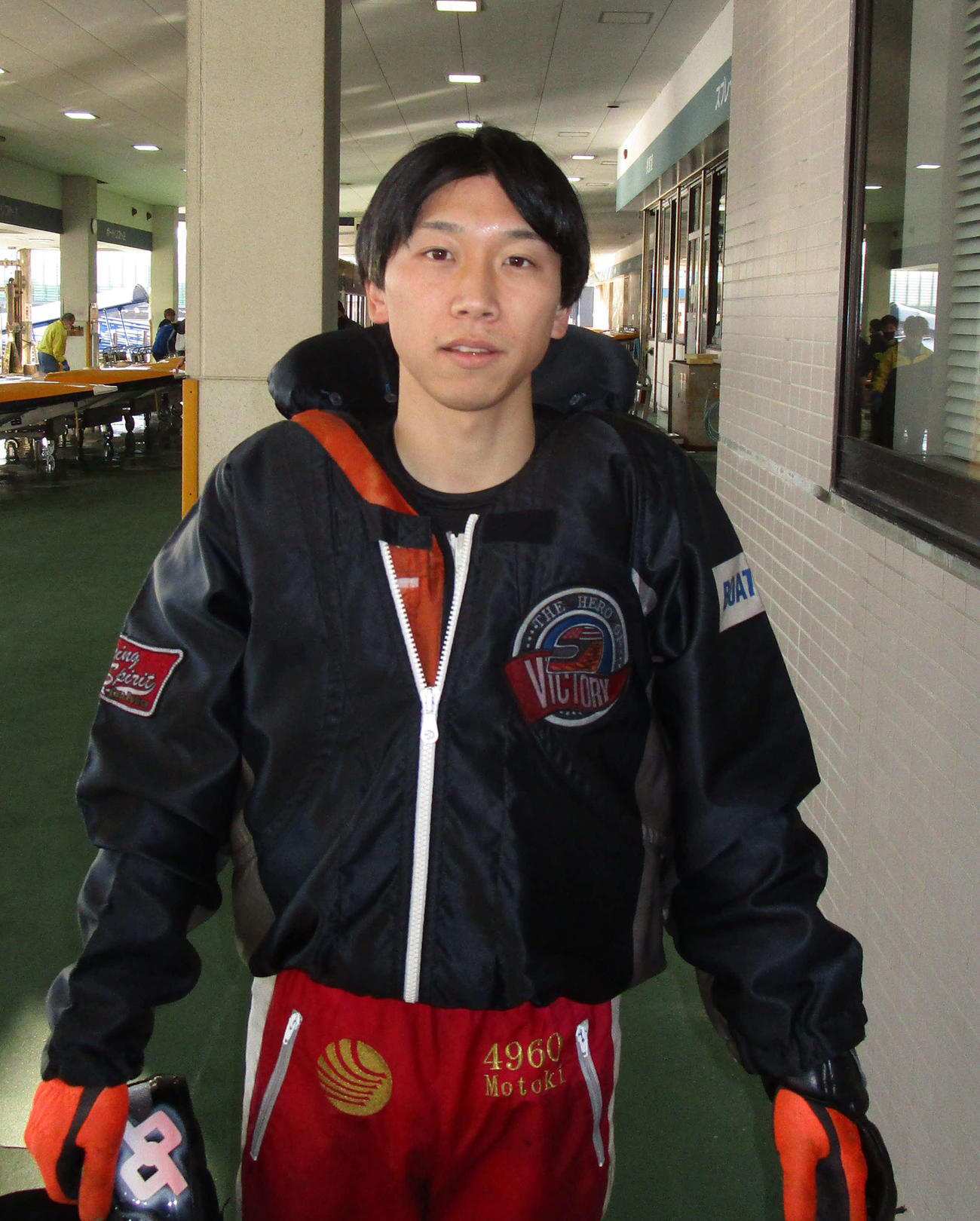 ルーキーシリーズ連続Vを狙う黒野元基（撮影・安井雅彦）