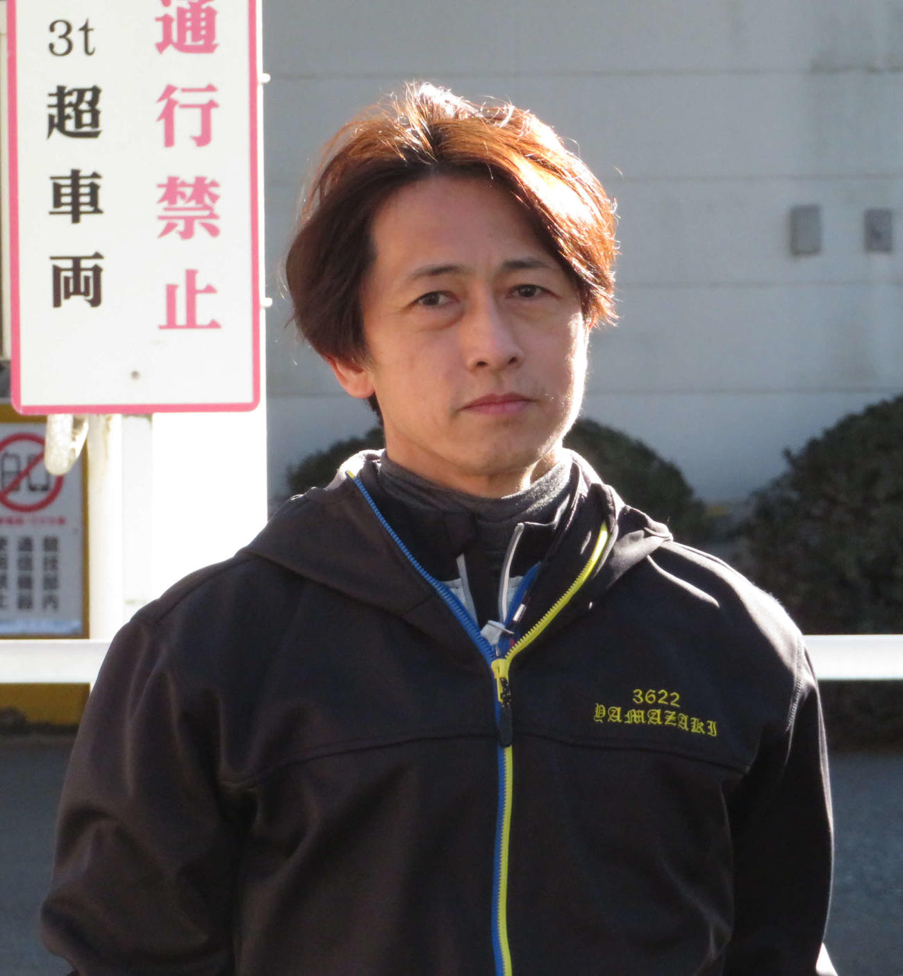 山崎智也が初日12Rドリーム戦をインから押し切った。（撮影・古村亮）
