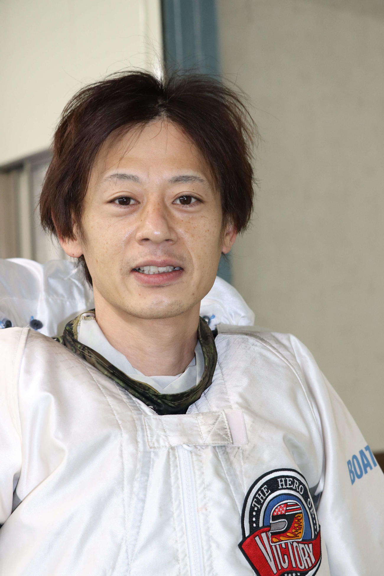 連勝発進を決めた早川尚人（撮影・神田成史）