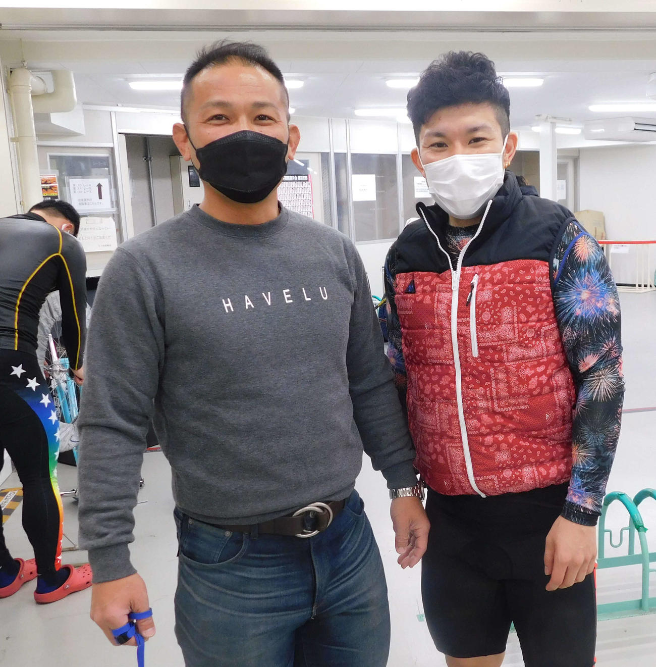 特選でタッグを組む吉田敏洋（左）と不破将登