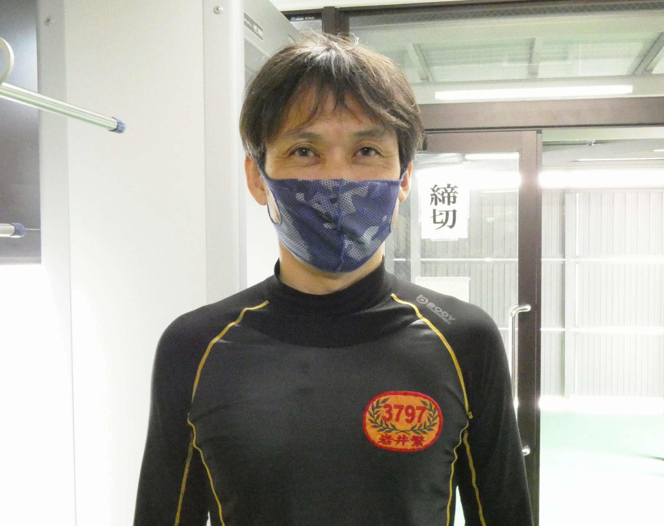 岩井繁が2、2着にまとめて存在感をアピール。足を仕上げて得点加算だ（撮影・前原一樹）