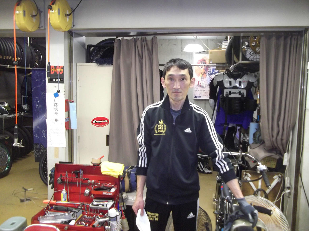 年末SSトライアルを見据える伊藤信夫が上昇ムード（撮影・小川将司）