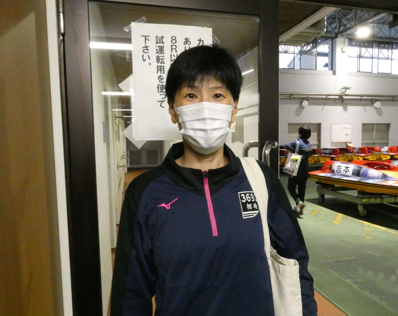 足に手応えをつかんだ栢場優子。台風の目となるか（撮影・前原一樹）