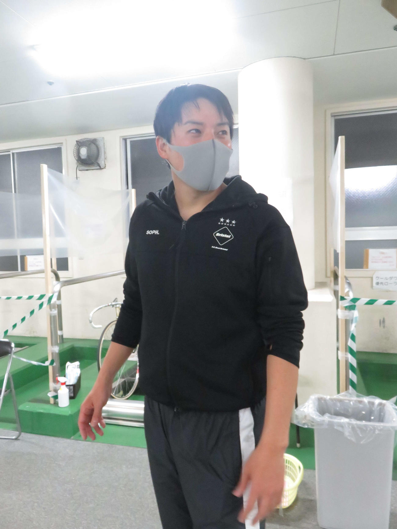 昨年1月以来、約2年ぶりの決勝に笑顔の片折亮太