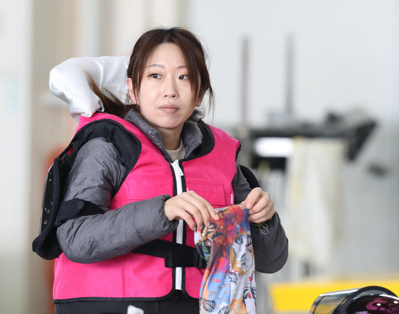 連勝スタートの松本晶恵（撮影・屋方直哉）