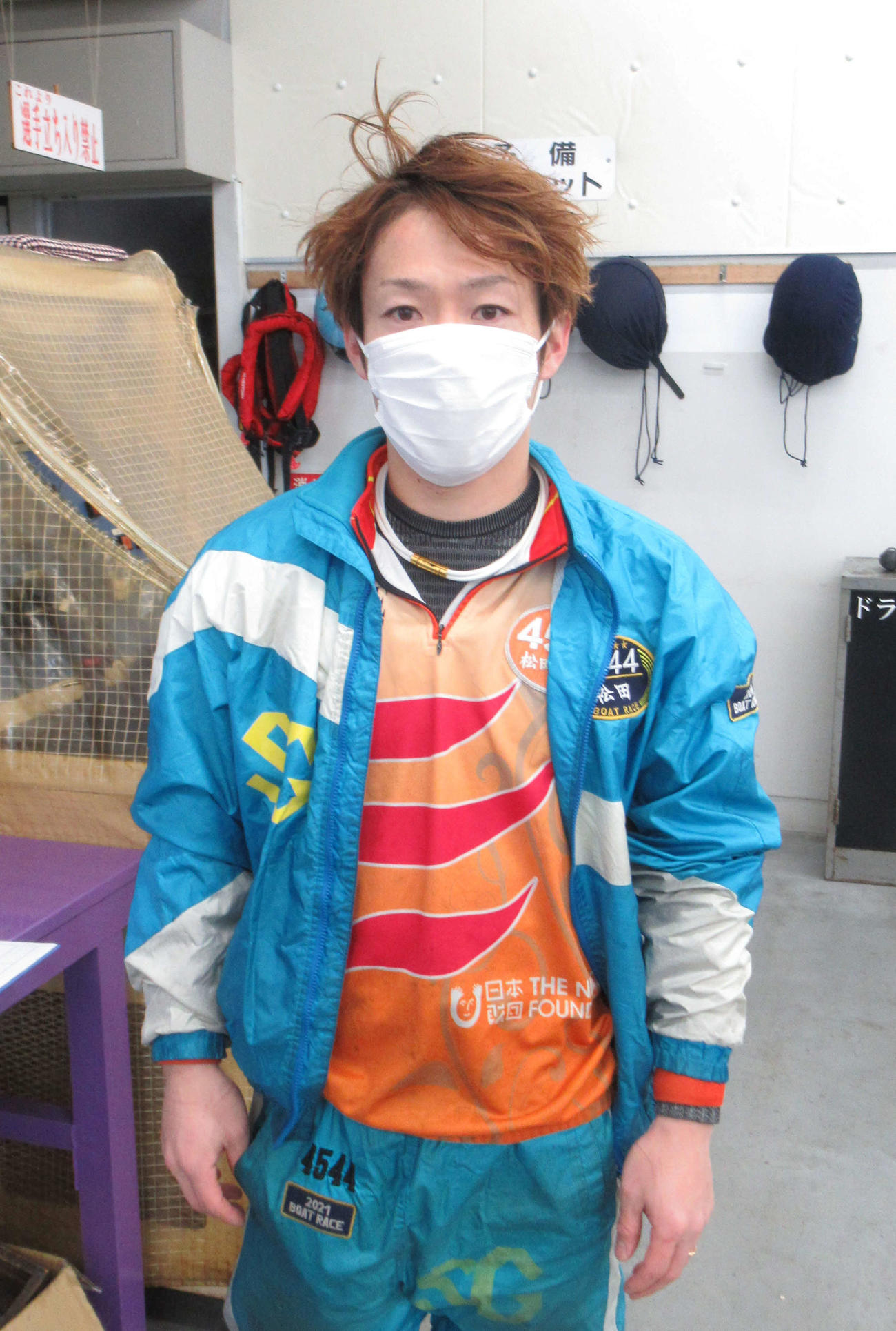 松田大志郎が着実にポイントアップを狙う（撮影・山田敏明）